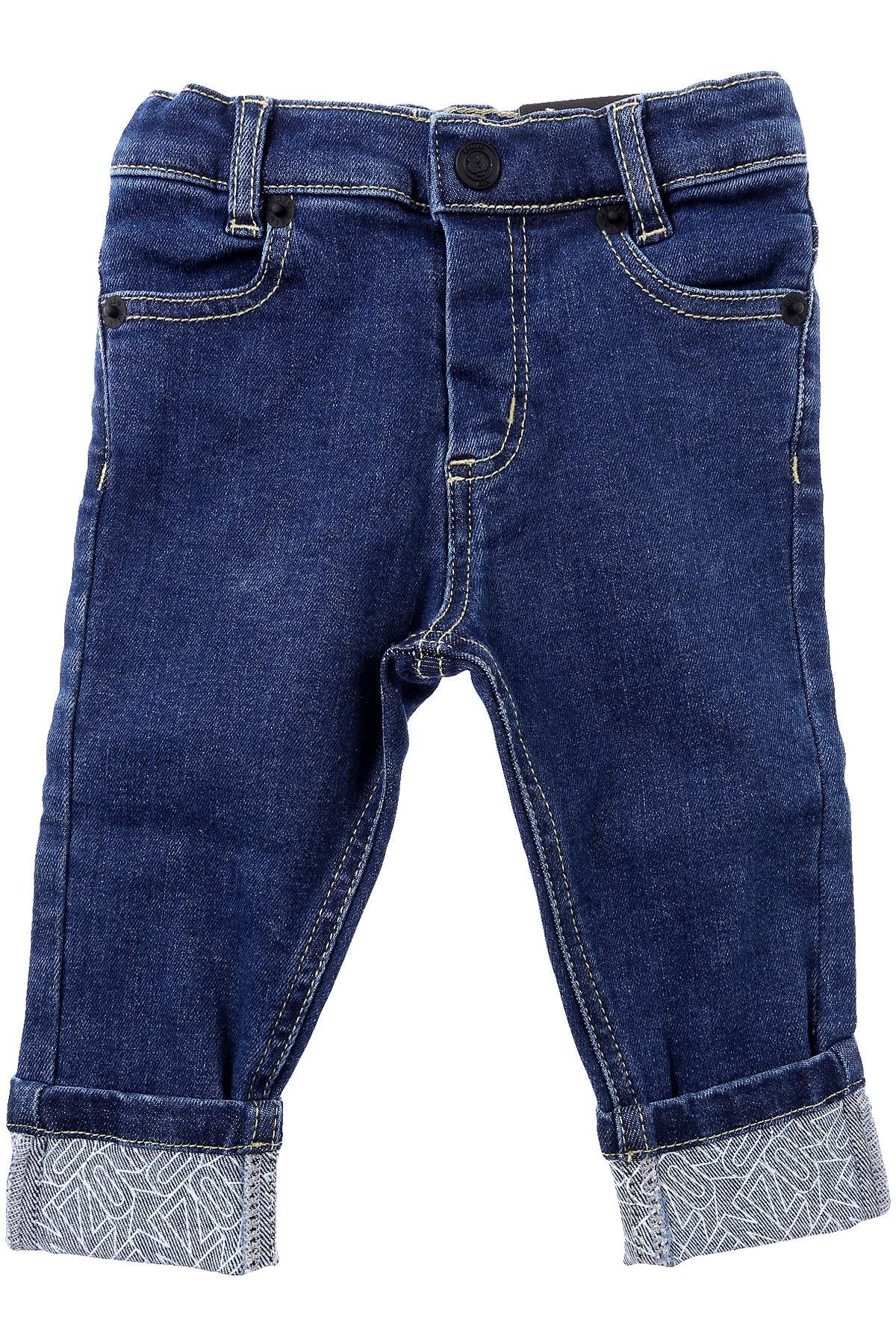 Kenzo Baby Jeans für Jungen Günstig im Sale, Denim- Blau, Baumwolle, 2017, 12 M 18 M 6M 9 M
