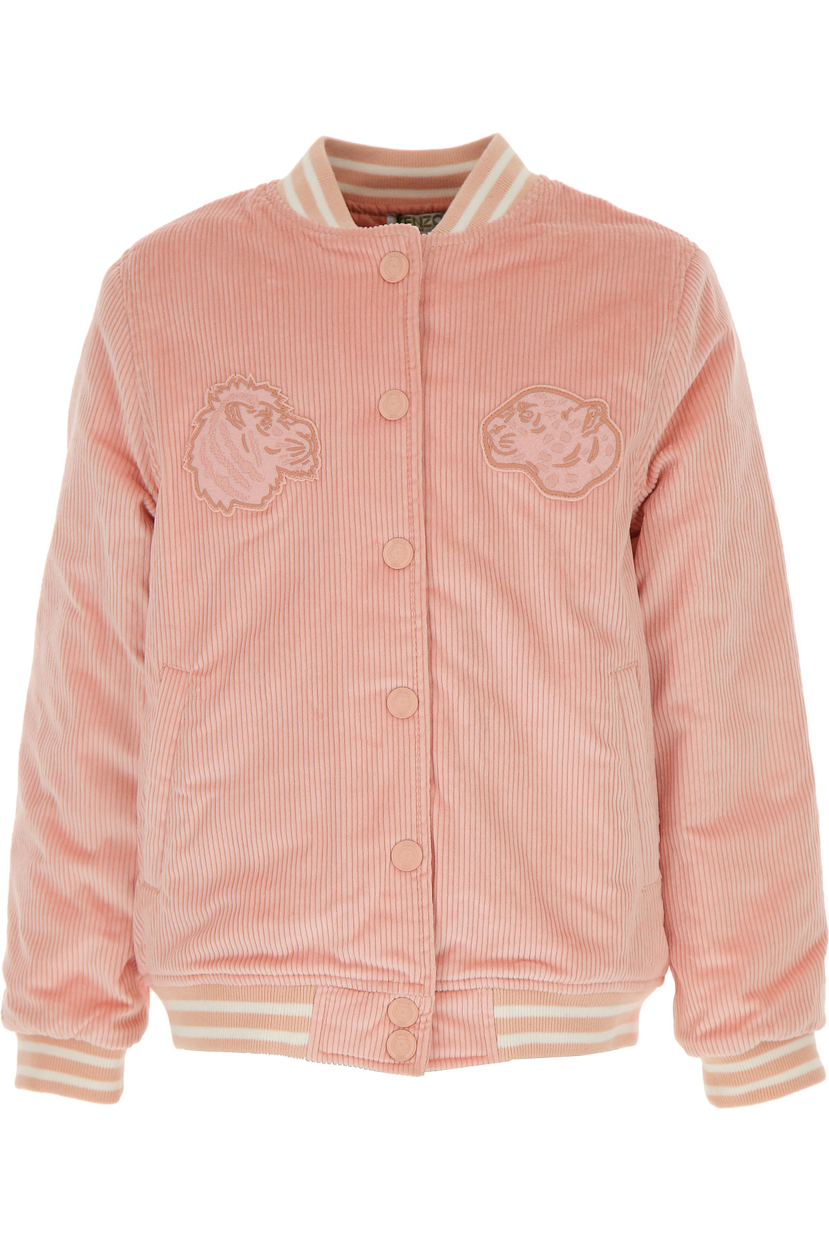 Kenzo Kinder Jacke für Mädchen Günstig im Sale, Pink, Polyester, 2017, 10Y 12Y 14Y