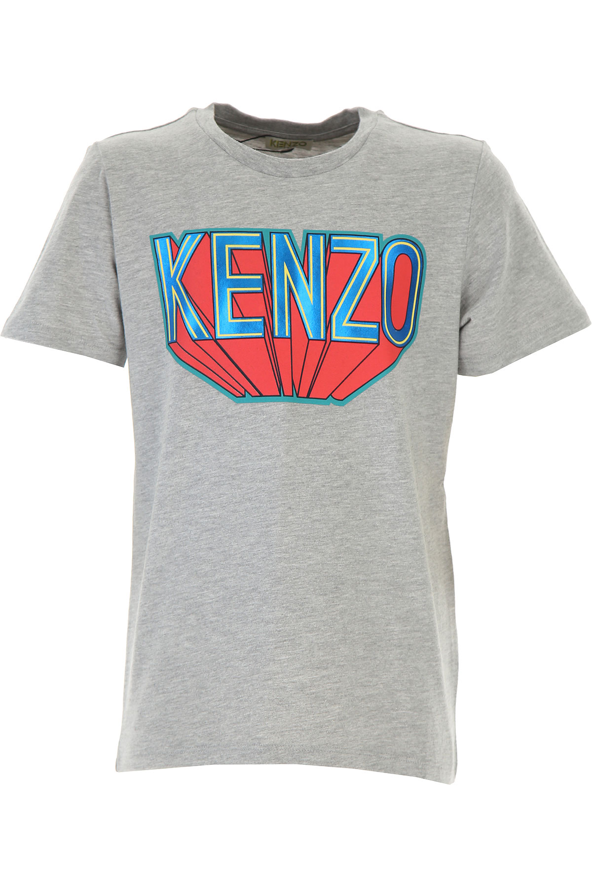 Kenzo Kinder T-Shirt für Jungen Günstig im Sale, Grau, Baumwolle, 2017, 10Y 12Y 14Y 2Y 3Y 4Y 6Y 8Y