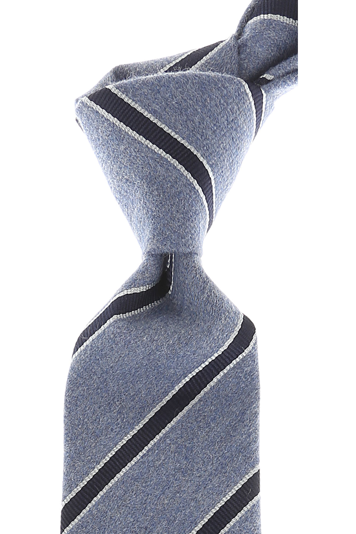 Cravates Kenzo , Mélange bleu clair ciel, Coton, 2017