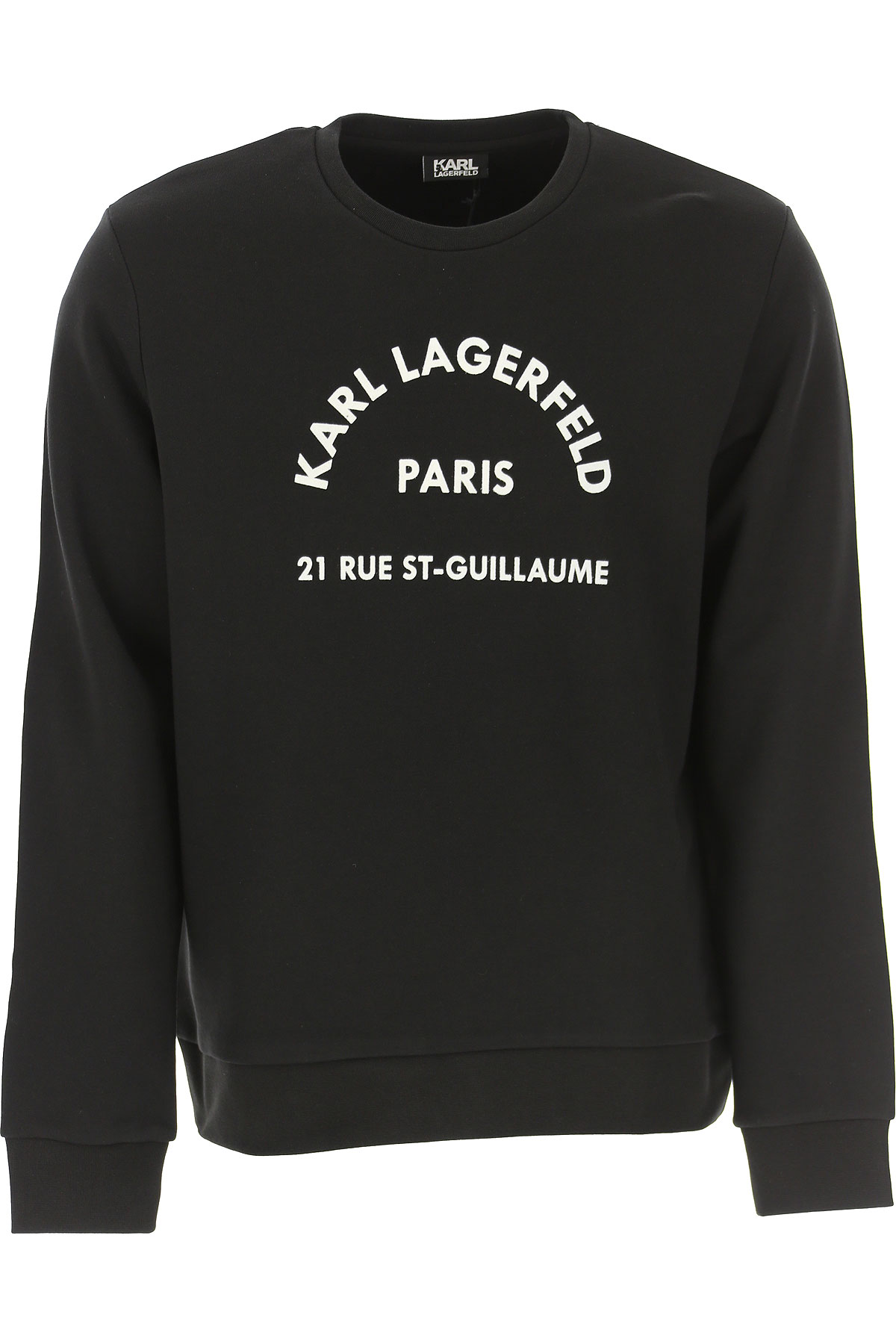 Karl Lagerfeld Sweatshirt für Herren, Kapuzenpulli, Hoodie, Sweats Günstig im Sale, Schwarz, Baumwolle, 2017, L S