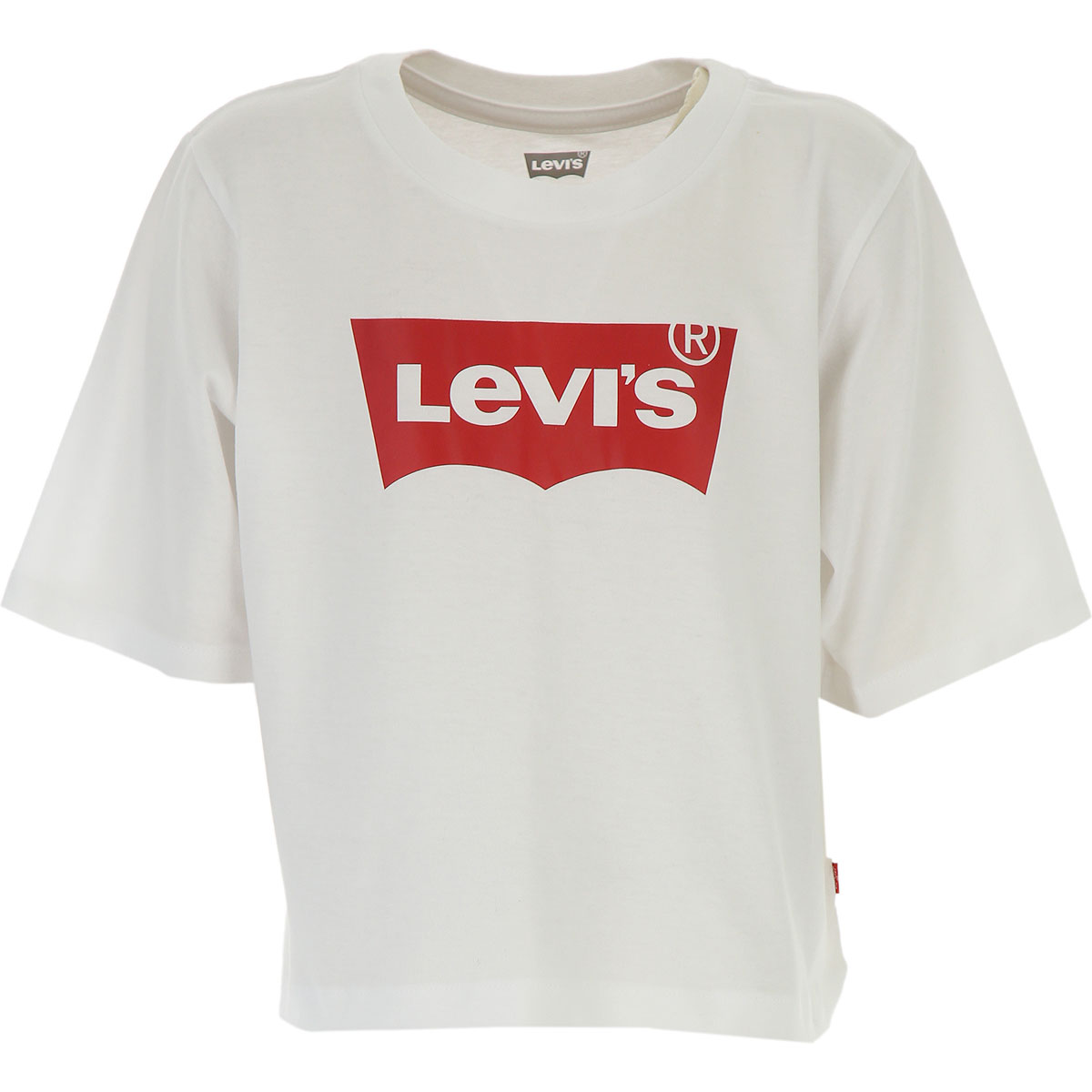 Levis Kinder T-Shirt für Mädchen Günstig im Sale, Weiss, Baumwolle, 2017, 12Y 14Y 16Y