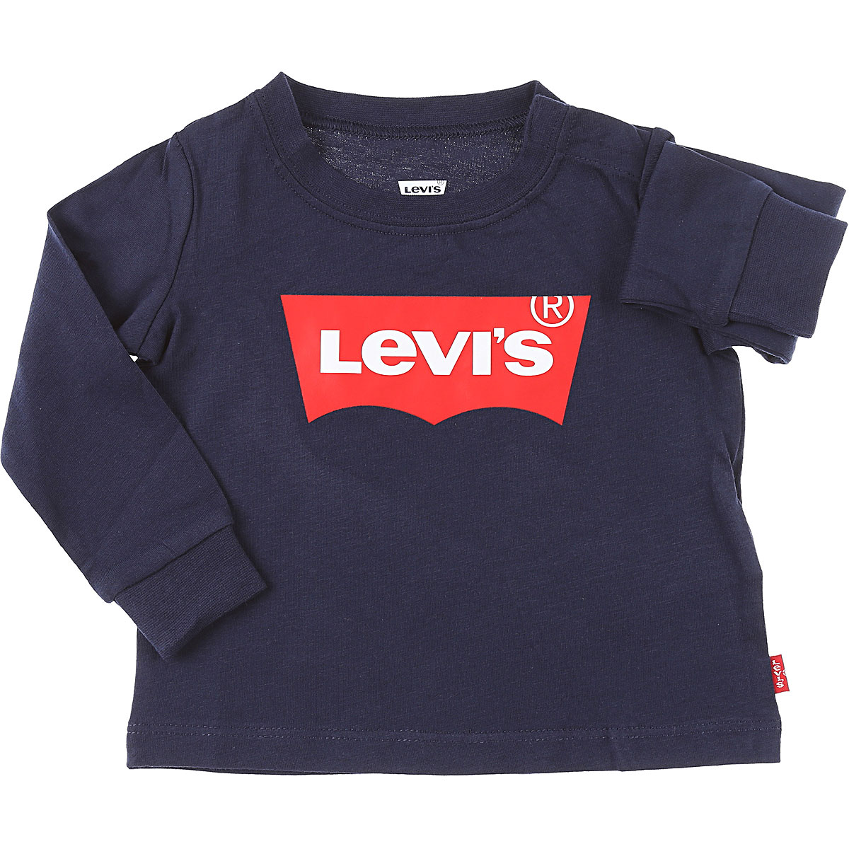 Levis Baby T-Shirt für Jungen Günstig im Sale, Marine blau, Baumwolle, 2017, 12 M 2Y 6M 9M