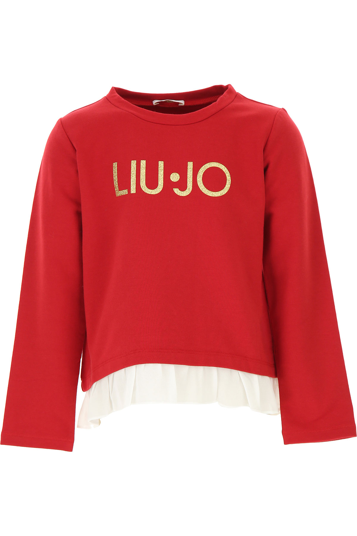 Liu Jo Kinder Sweatshirt & Kapuzenpullover für Mädchen Günstig im Sale, Rot, Baumwolle, 2017, 2Y 3Y 5Y 7Y