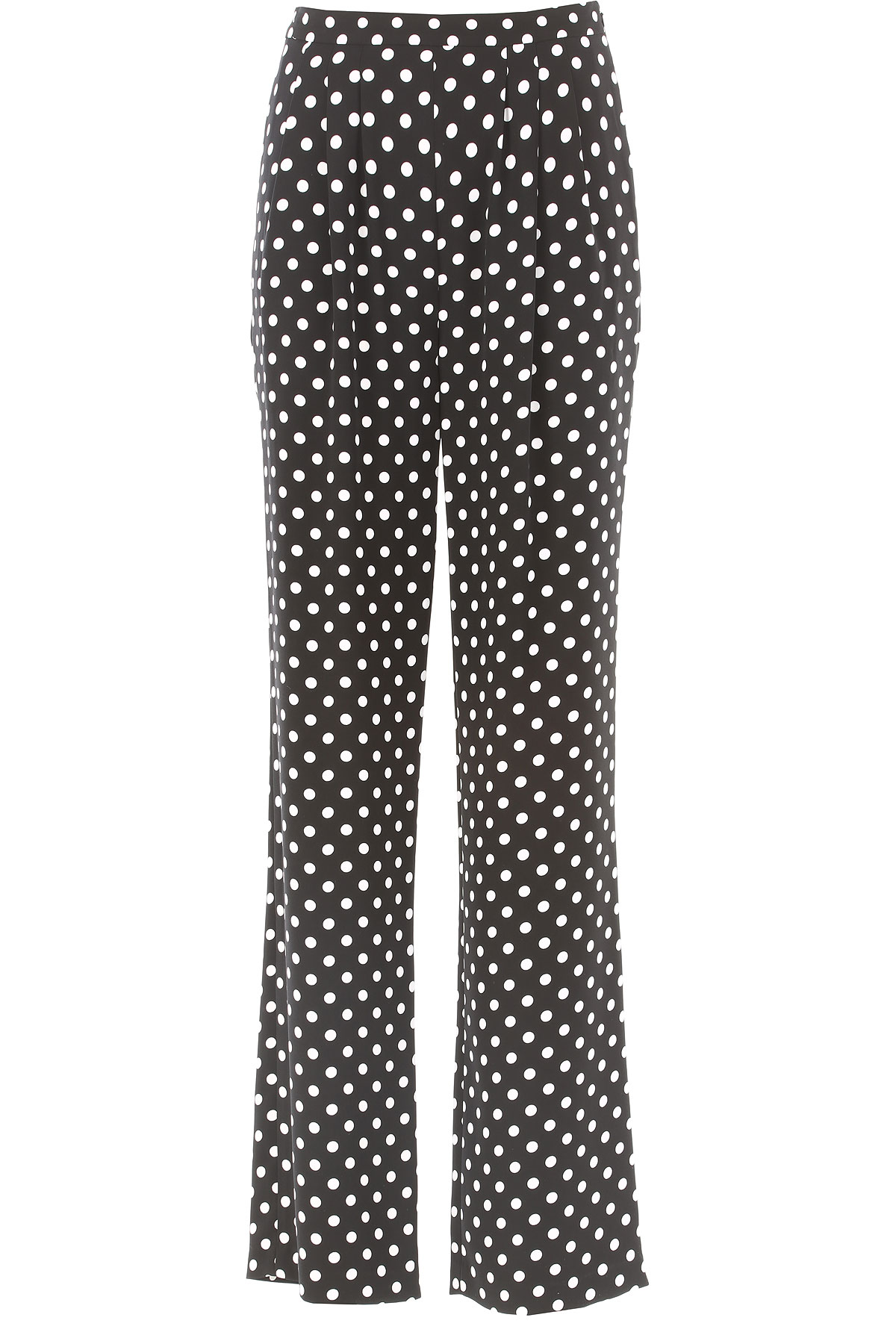 Michael Kors Pantalon Femme, Noir, Polyester, 2017, 38 40