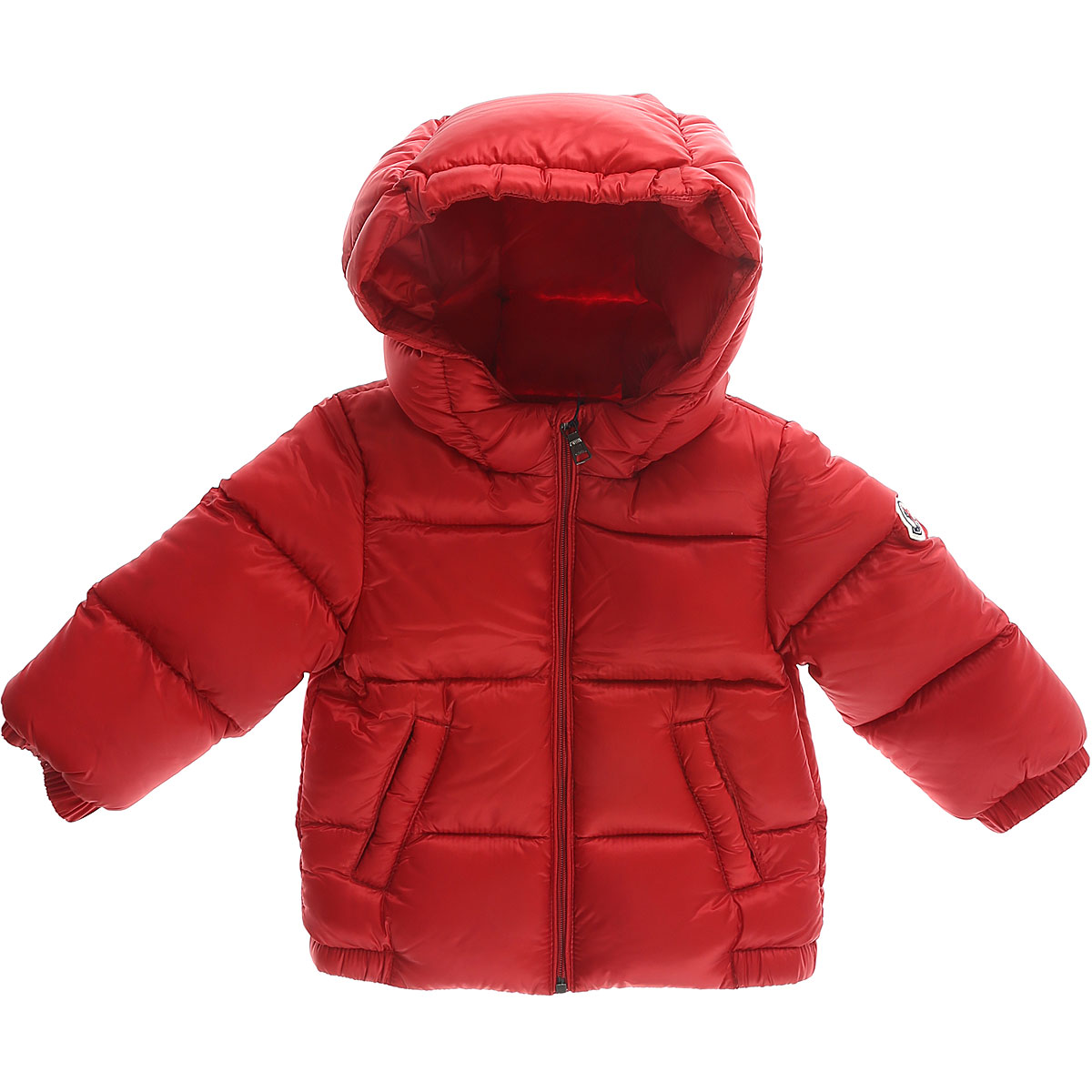 Moncler Baby Daunen Jacke für Jungen Günstig im Sale, Rot, Polyamid, 2017, 12 M 9M