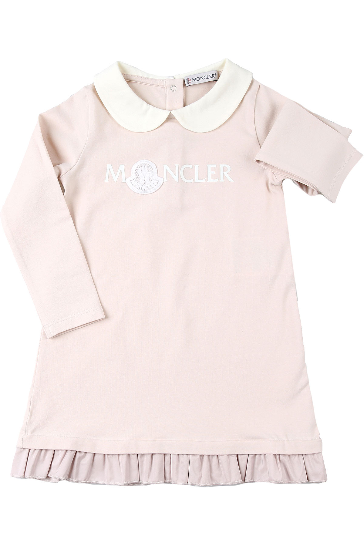 Moncler Baby Kleid für Mädchen Günstig im Sale, Pink, Baumwolle, 2017, 2Y 3Y