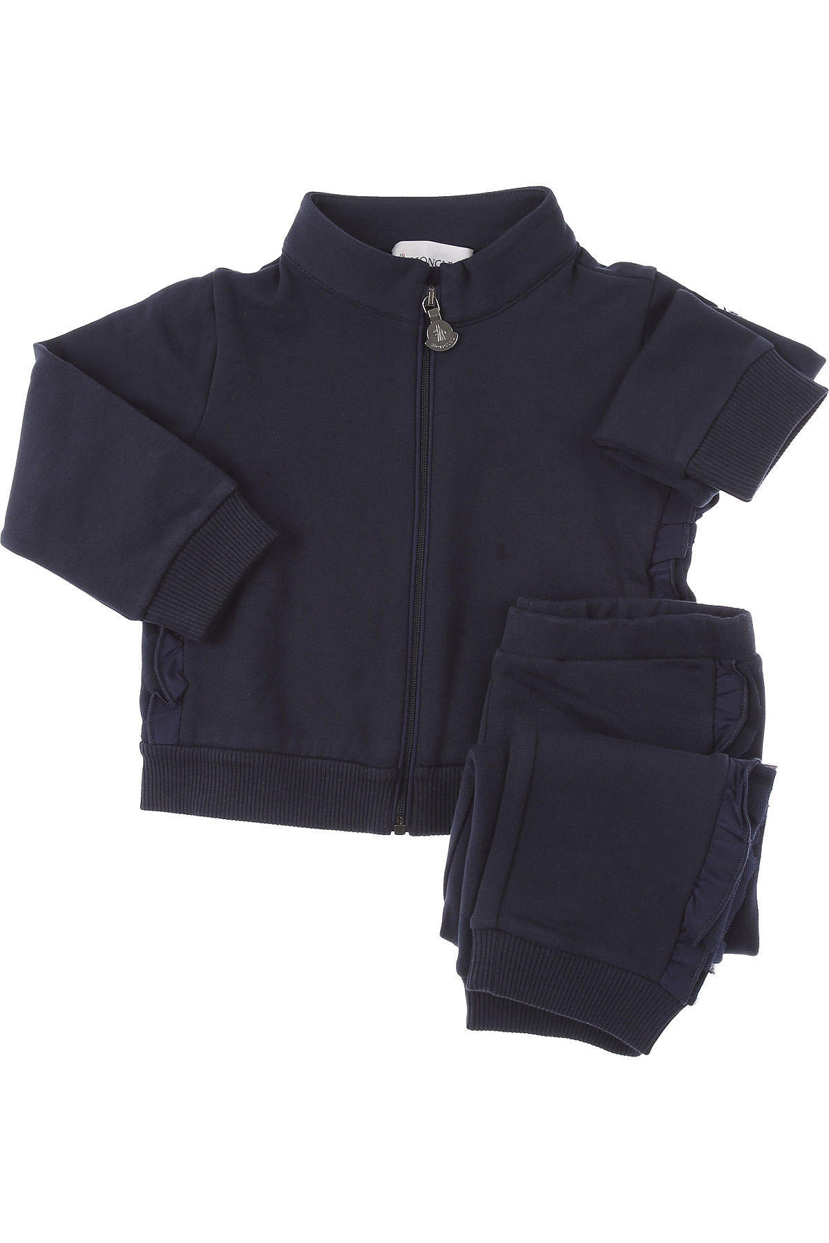 Moncler Baby Sweatshirt & Kapuzenpullover für Mädchen Günstig im Sale, Marine blau, Baumwolle, 2017, 12M 18M 24M 2Y