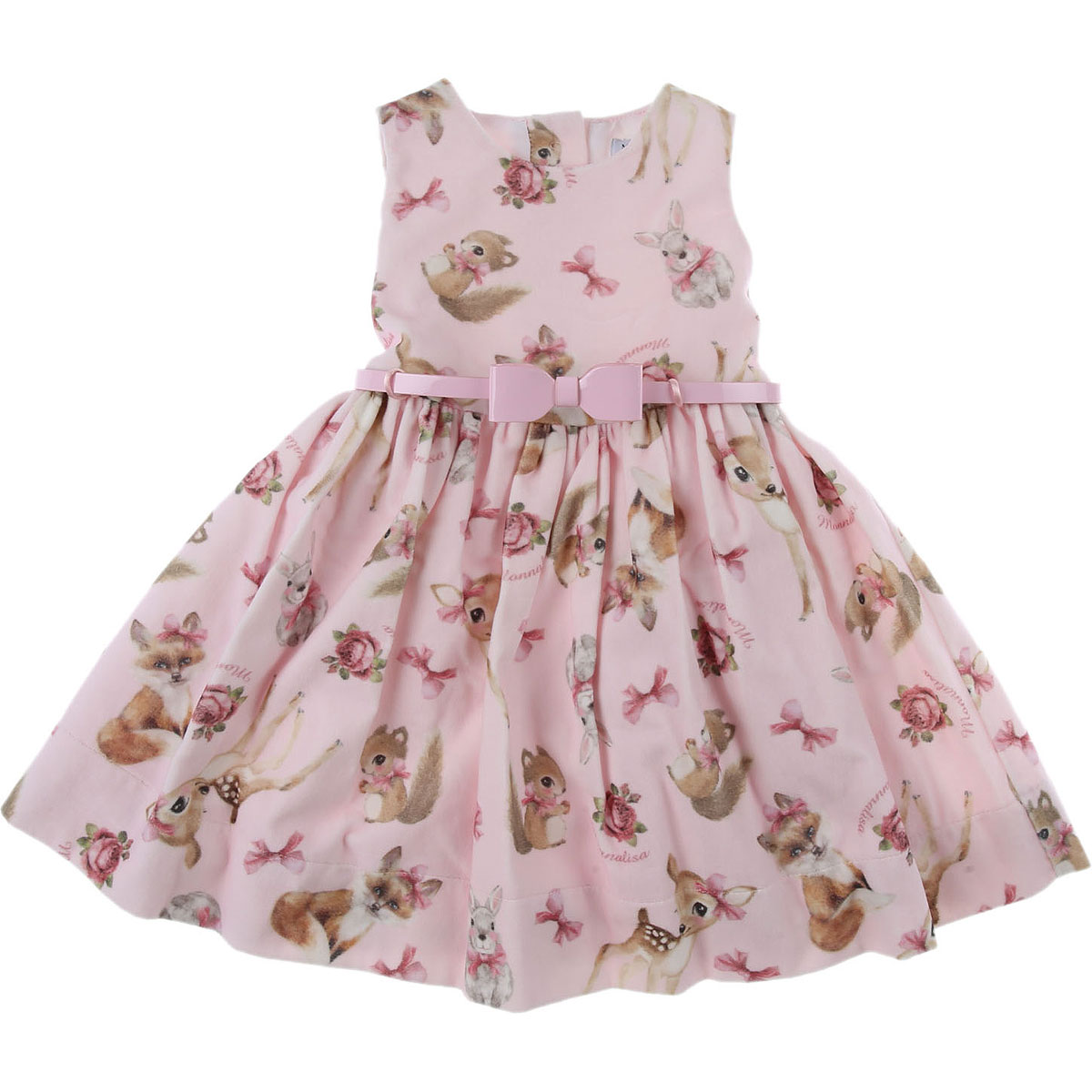 Monnalisa Baby Kleid für Mädchen Günstig im Sale, Pink, Baumwolle, 2017, 12M 18M 2Y 3Y 6M 9M