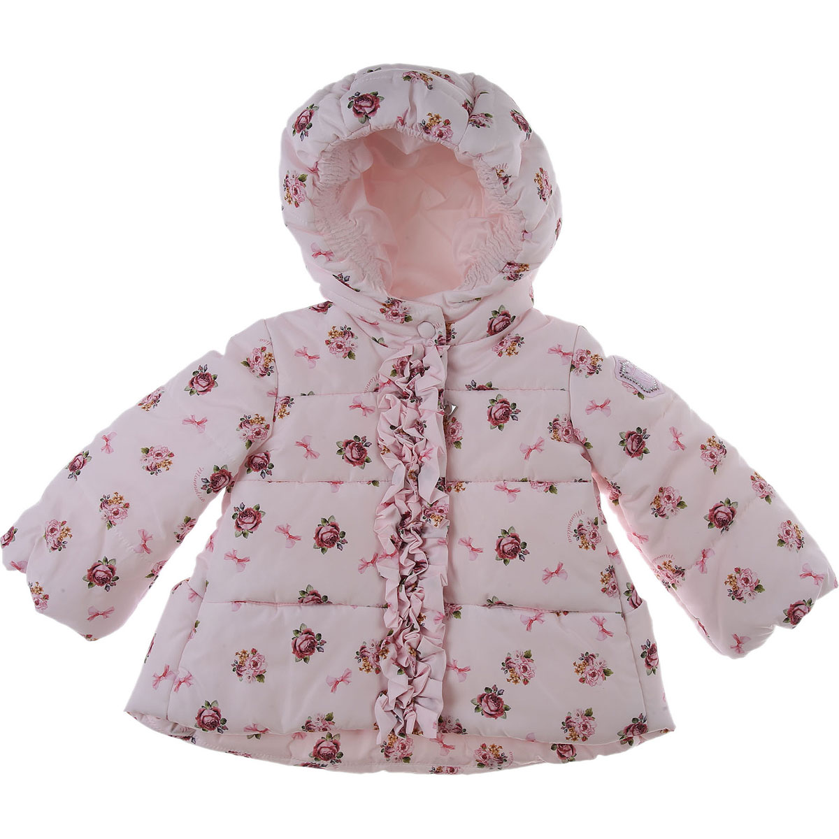 Monnalisa Baby Daunen Jacke für Mädchen Günstig im Sale, Hellpink, Polyester, 2017, 12M 18M 2Y