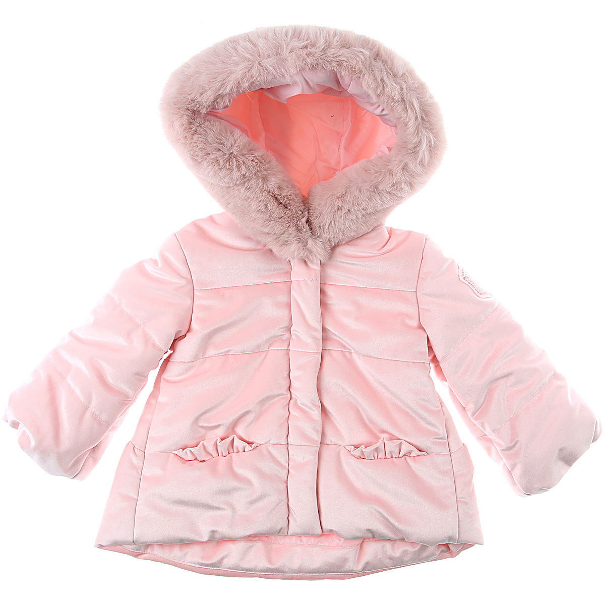 Monnalisa Baby Daunen Jacke für Mädchen Günstig im Sale, Pink, Polyester, 2017, 12M 2Y 9M