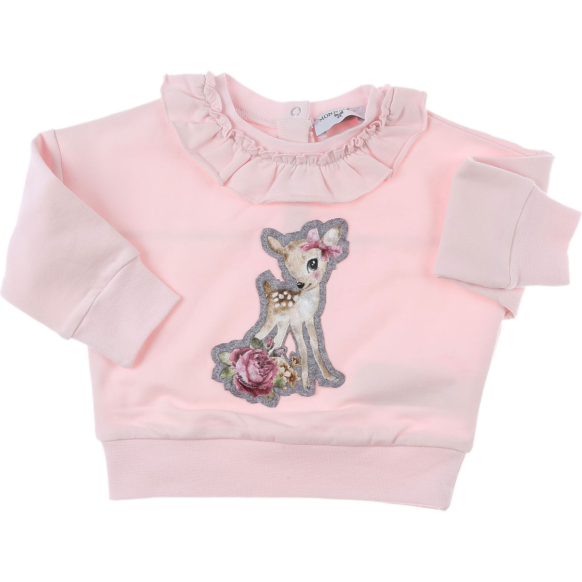 Monnalisa Baby Sweatshirt & Kapuzenpullover für Mädchen Günstig im Sale, Pink, Baumwolle, 2017, 12M 18M 2Y 3M 3Y 6M 9M