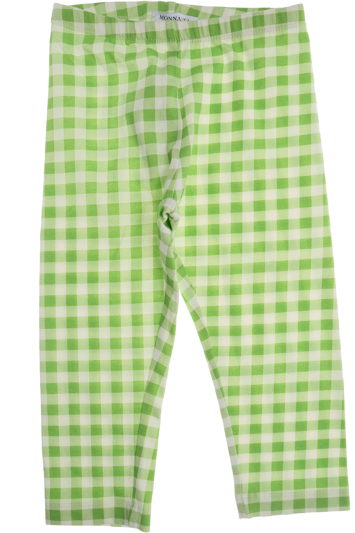 Monnalisa Pantalons Enfant pour Fille Outlet, Vert, Coton, 2017, 3Y 4Y