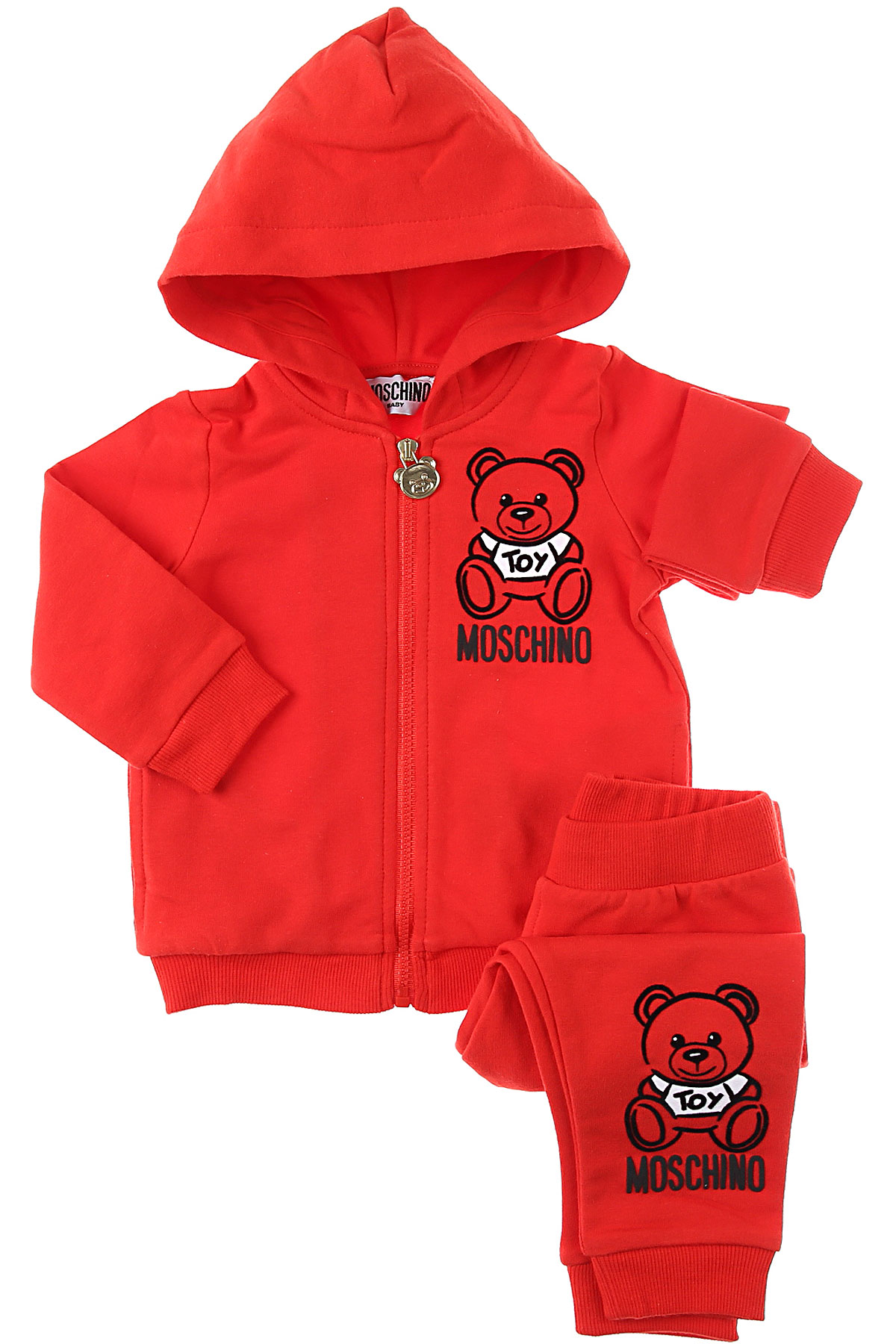 Moschino Baby Set für Jungen Günstig im Sale, Rot, Baumwolle, 2017, 12 M 18M 24M 2Y 3Y 6M 9M