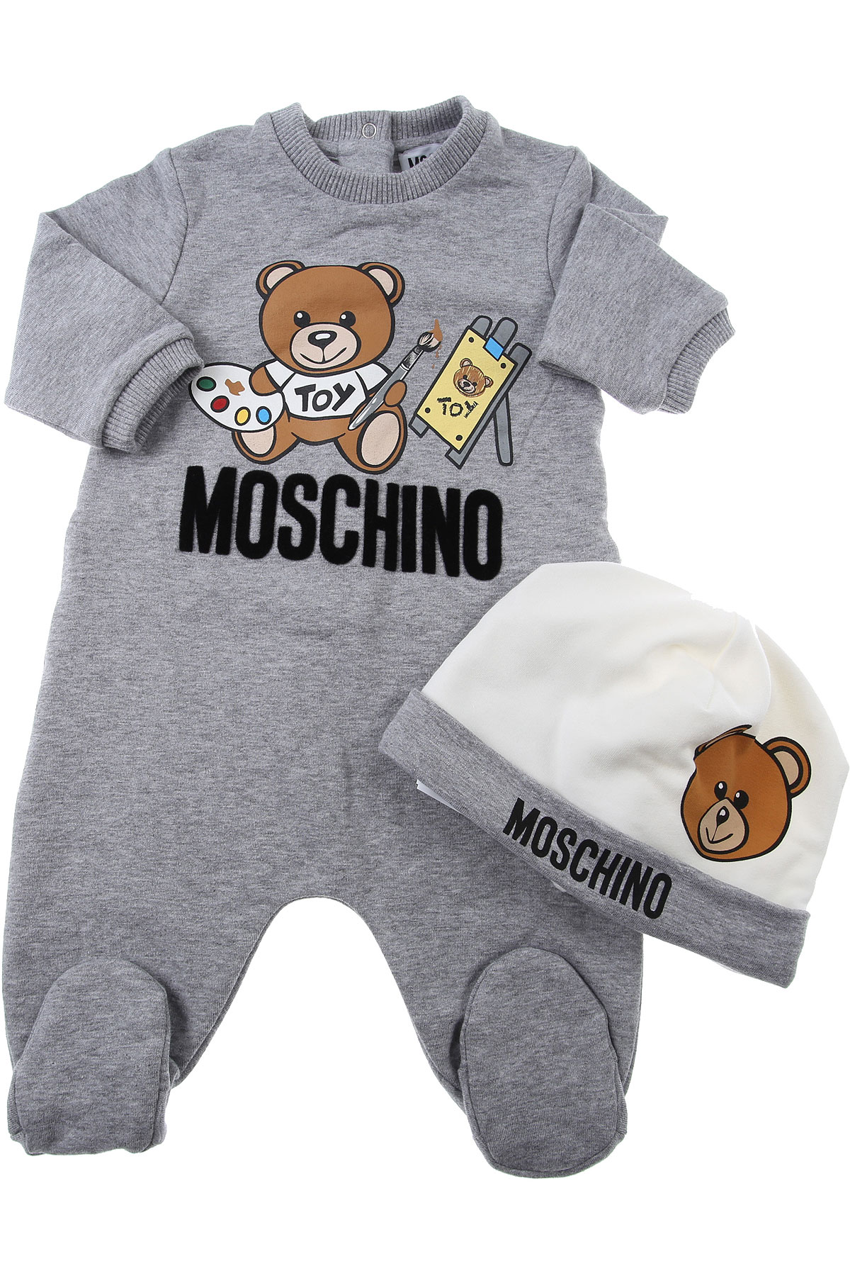 Moschino Baby Set für Jungen Günstig im Sale, Blau, Baumwolle, 2017, 12 M 3M 6M 9M