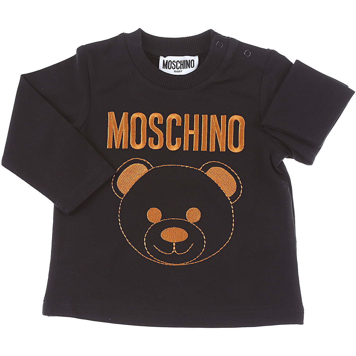 Moschino Baby T-Shirt für Jungen Günstig im Sale, Schwarz, Baumwolle, 2017, 12 M 18M 24M 2Y 3Y 6M 9M