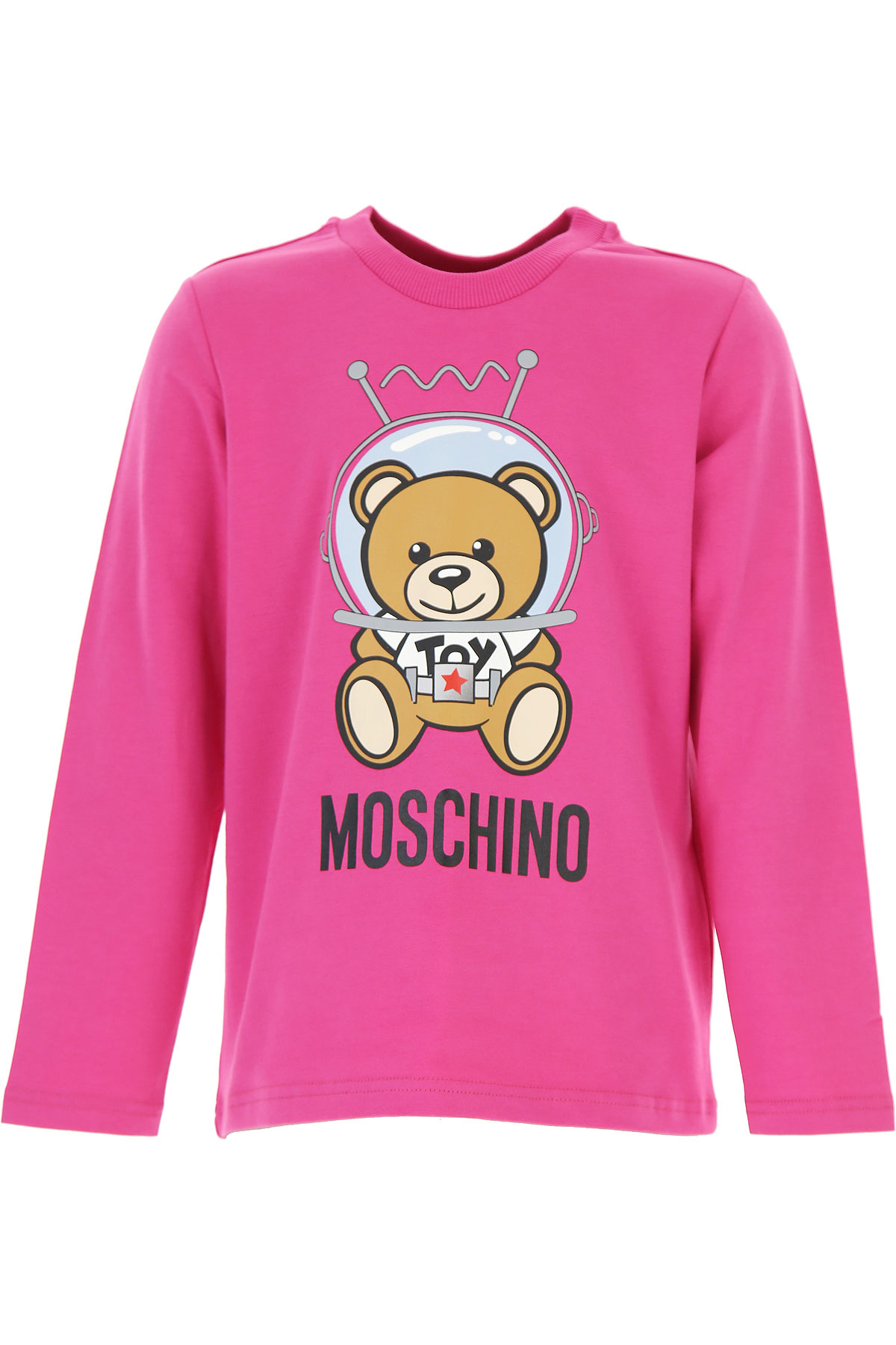 Moschino Kinder T-Shirt für Mädchen Günstig im Sale, Fuchsie, Baumwolle, 2017, 4Y 6Y 8Y