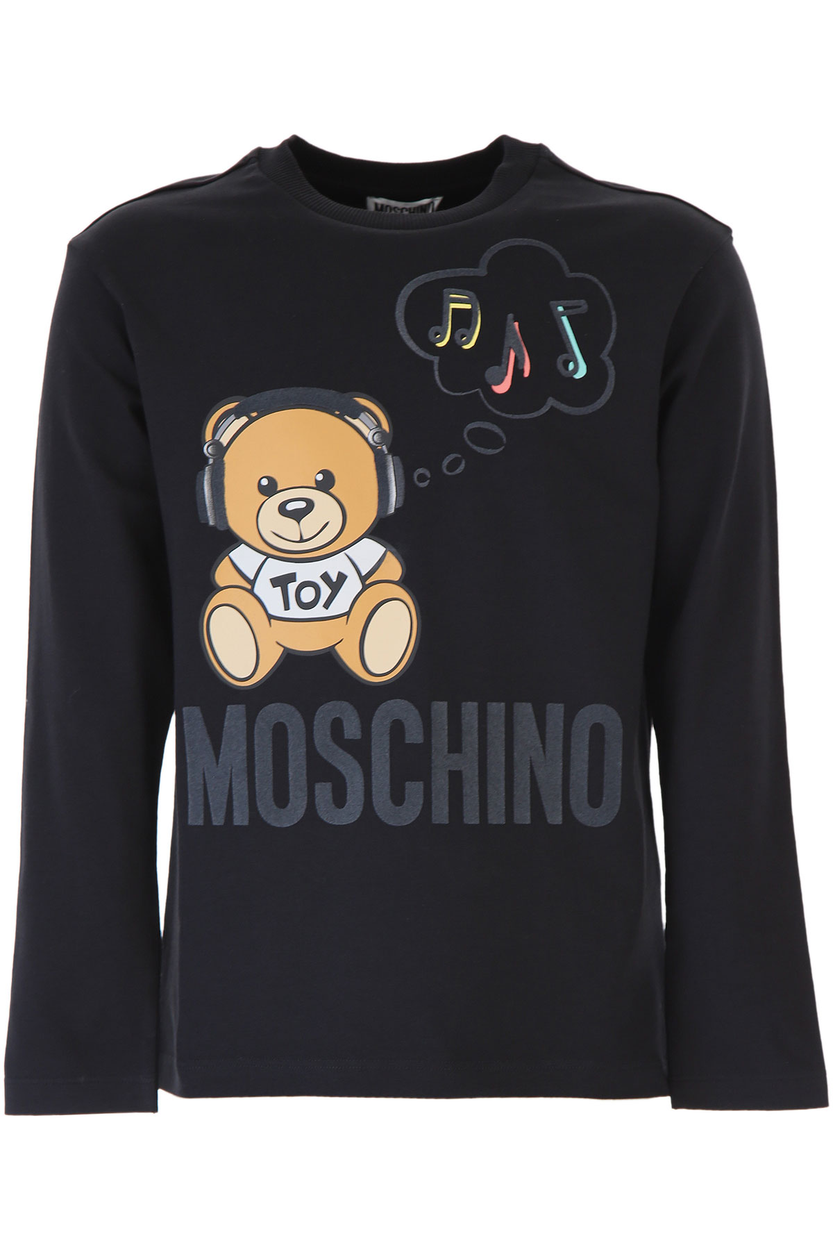 Moschino Kinder T-Shirt für Mädchen Günstig im Sale, Weiss, Baumwolle, 2017, 10Y 12Y 8Y