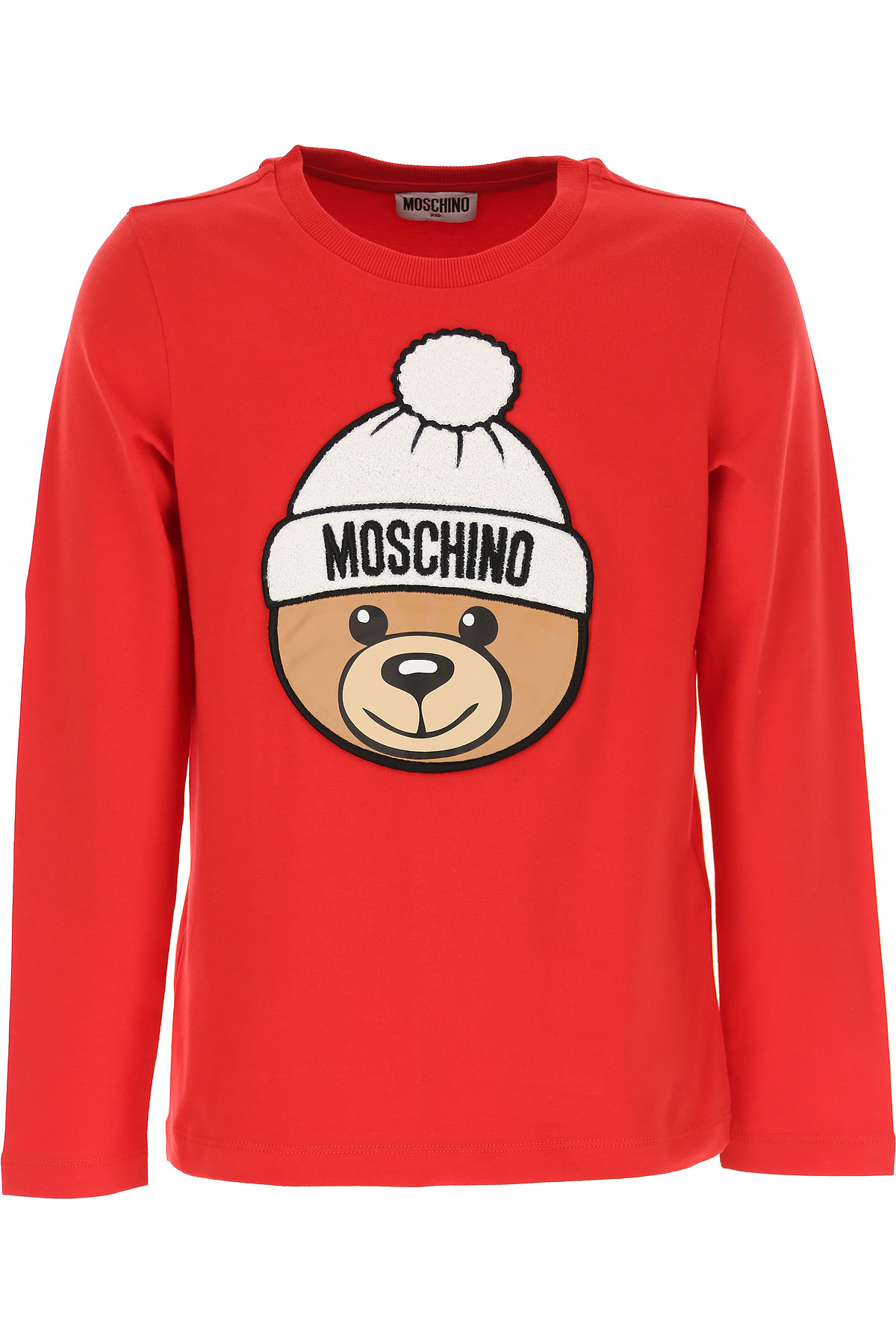 Moschino Kinder T-Shirt für Mädchen Günstig im Sale, Rot, Baumwolle, 2017, 10Y 12Y 4Y 5Y 6Y 8Y