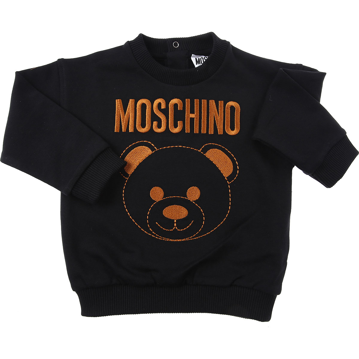 Moschino Baby Sweatshirt & Kapuzenpullover für Mädchen Günstig im Sale, Schwarz, Baumwolle, 2017, 12M 18M 24M 2Y 3Y 6M 9M