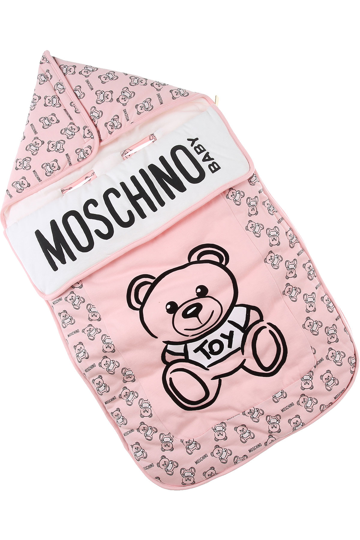 Moschino Baby Body & Strampelanzug für Mädchen Günstig im Sale, Pink, Terracotto-Fliesen, 2017