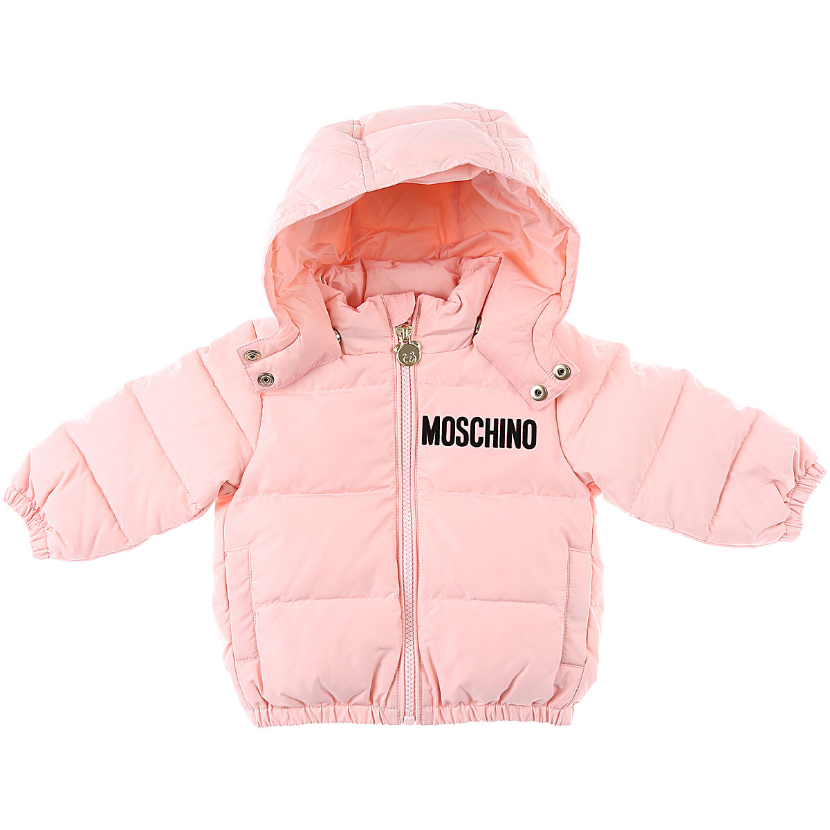 Moschino Baby Daunen Jacke für Mädchen Günstig im Sale, Pink, Polyester, 2017, 12M 18M 24M 2Y 3Y 6M 9M