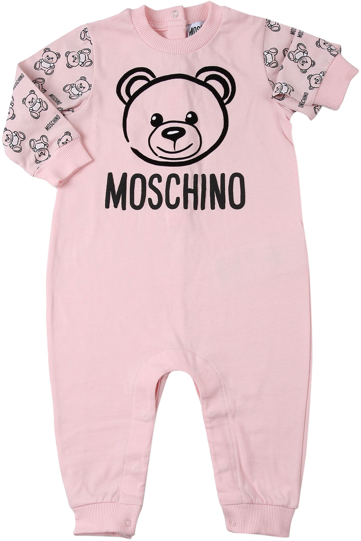 Moschino Baby Body & Strampelanzug für Mädchen Günstig im Sale, Pink, Baumwolle, 2017, 3M 6M 9M