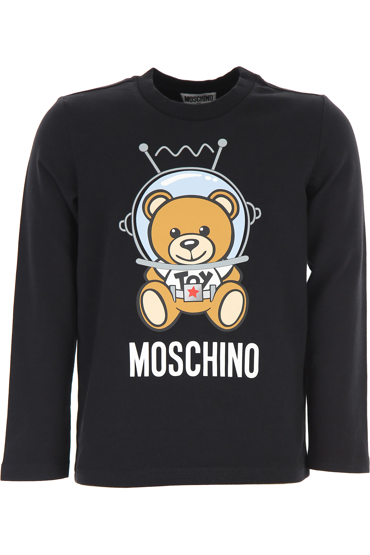 Moschino Kinder T-Shirt für Jungen Günstig im Sale, Schwarz, Baumwolle, 2017, 10Y 12Y 14Y 4Y 5Y 6Y 8Y