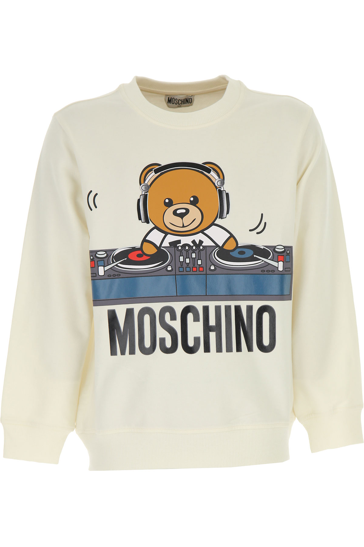 Moschino Kinder T-Shirt für Jungen Günstig im Sale, Creme, Baumwolle, 2017, 10Y 12Y 14Y 4Y 6Y 8Y
