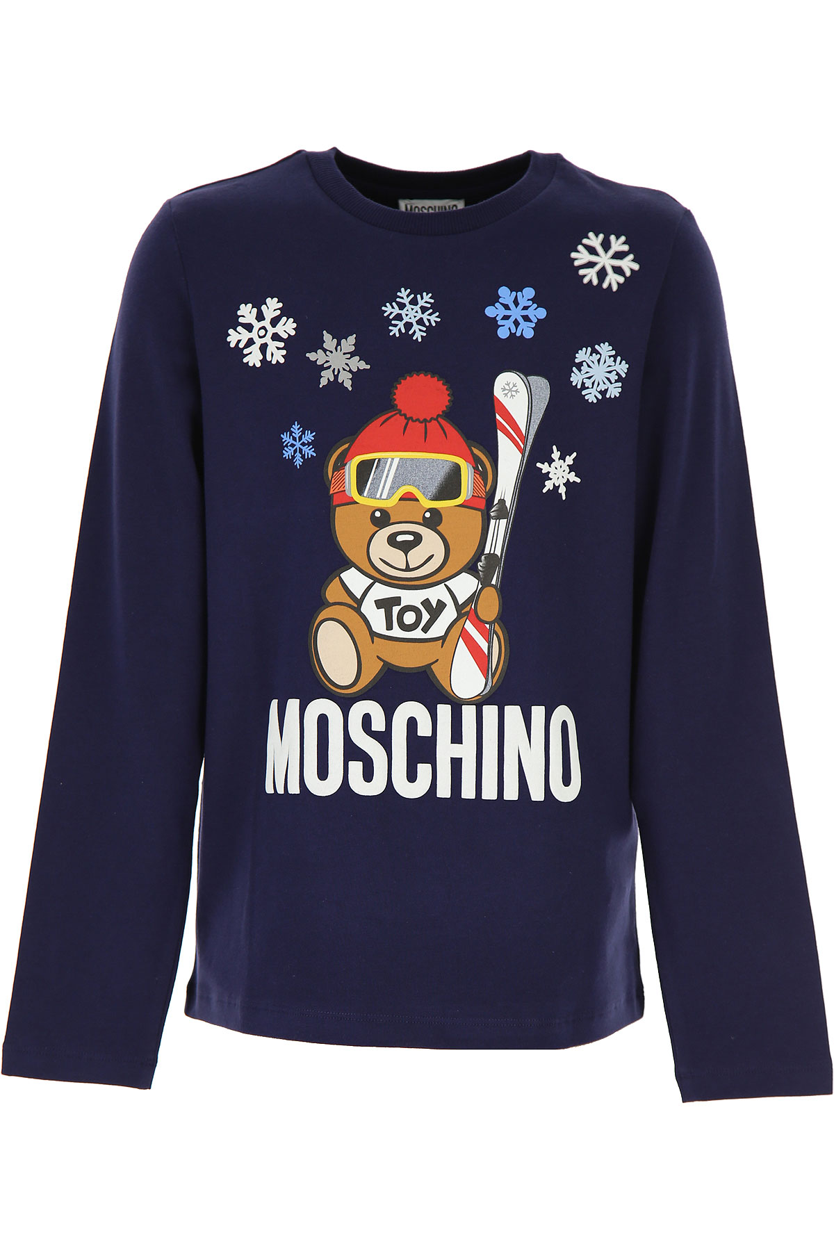Moschino Kinder T-Shirt für Jungen Günstig im Sale, Blau, Baumwolle, 2017, 10Y 12Y 4Y 5Y 8Y