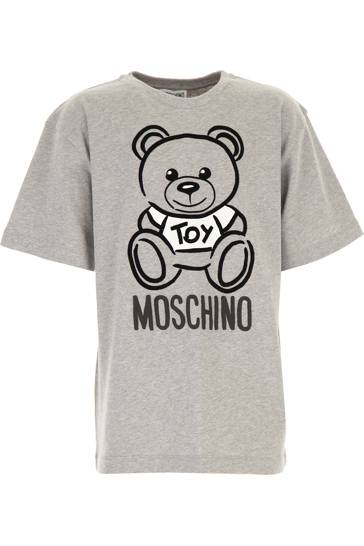 Moschino Kinder T-Shirt für Jungen Günstig im Sale, Grau, Baumwolle, 2017, 10Y 12Y 14Y