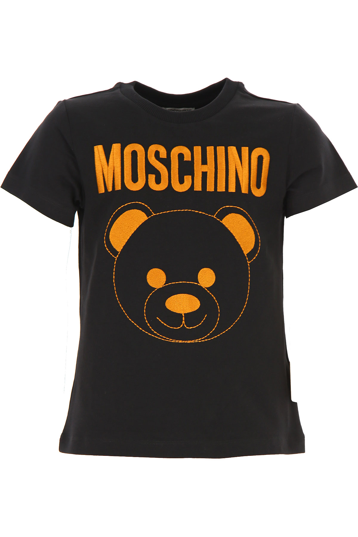 Moschino Kinder T-Shirt für Jungen Günstig im Sale, Schwarz, Baumwolle, 2017, 10Y 12Y 14Y 4Y 6Y 8Y