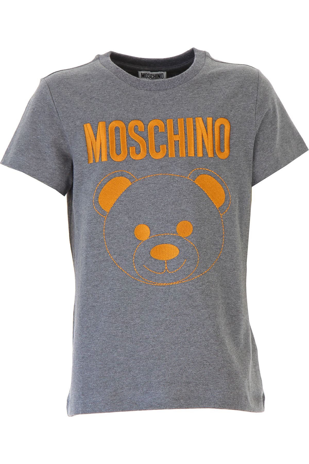 Moschino Kinder T-Shirt für Jungen Günstig im Sale, Grau, Baumwolle, 2017, 10Y 12Y 14Y 8Y