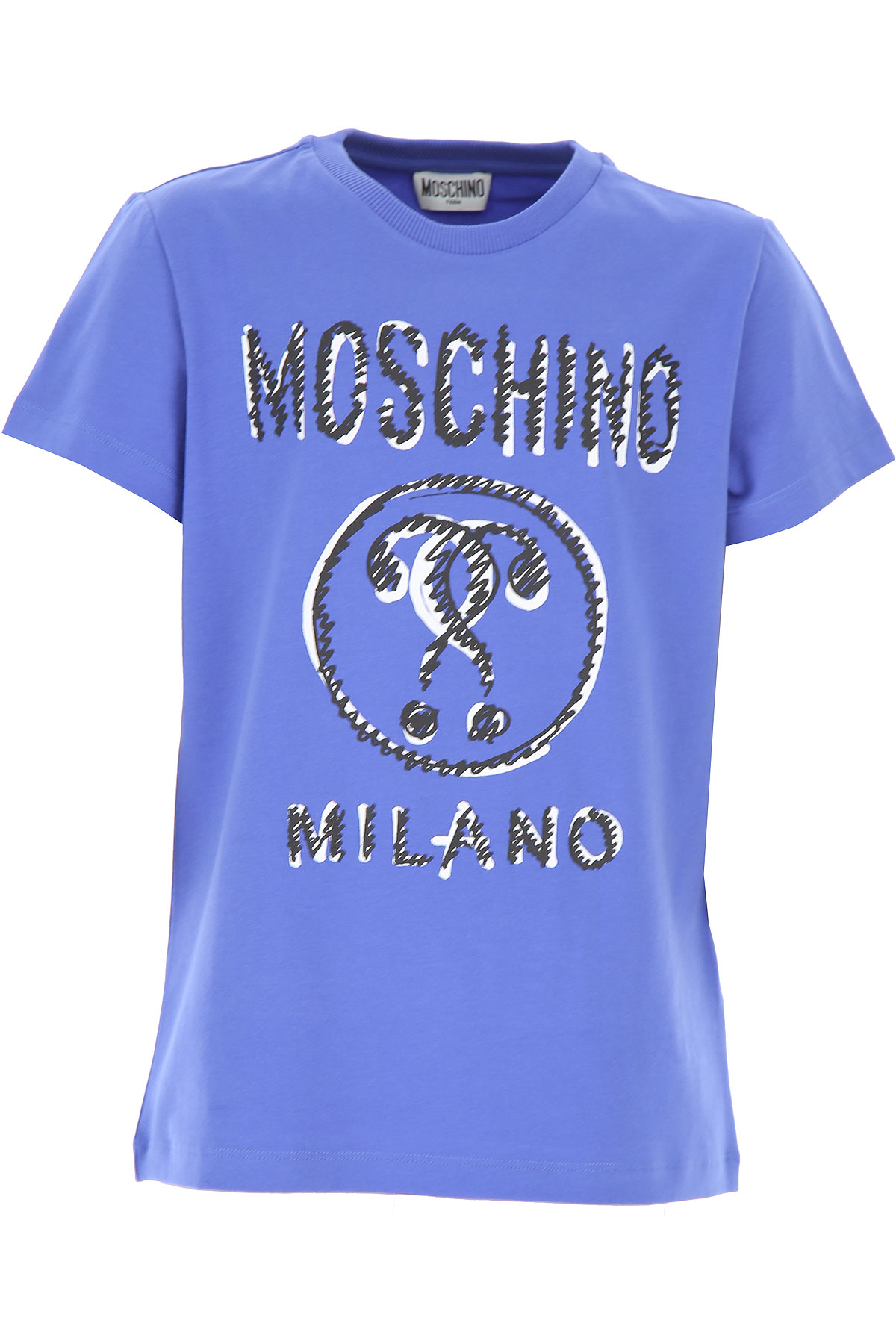 Moschino Kinder T-Shirt für Jungen Günstig im Sale, Bluette, Baumwolle, 2017, 10Y 12Y 14Y 8Y
