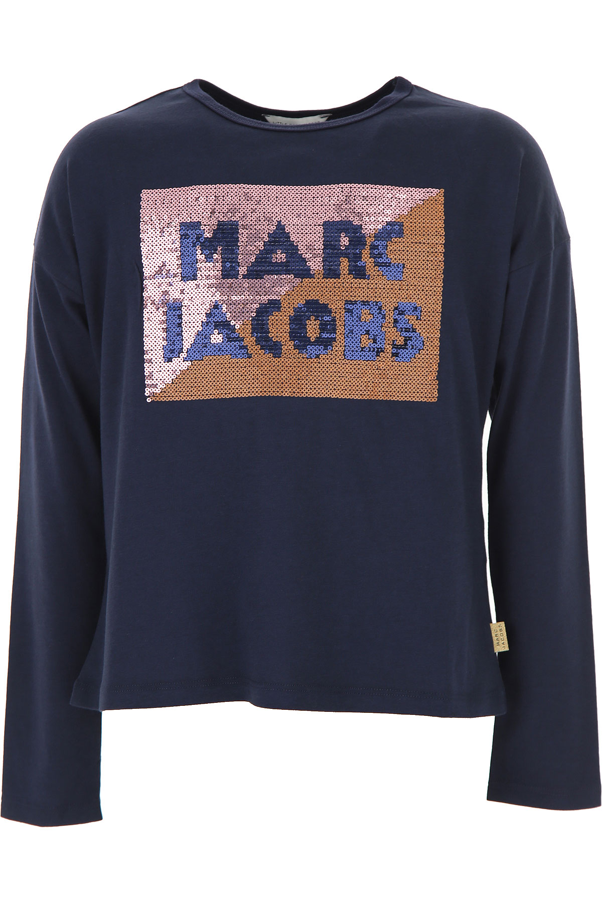 Marc Jacobs Kinder T-Shirt für Mädchen Günstig im Sale, Blau, Baumwolle, 2017, 10Y 12Y 14Y 8Y