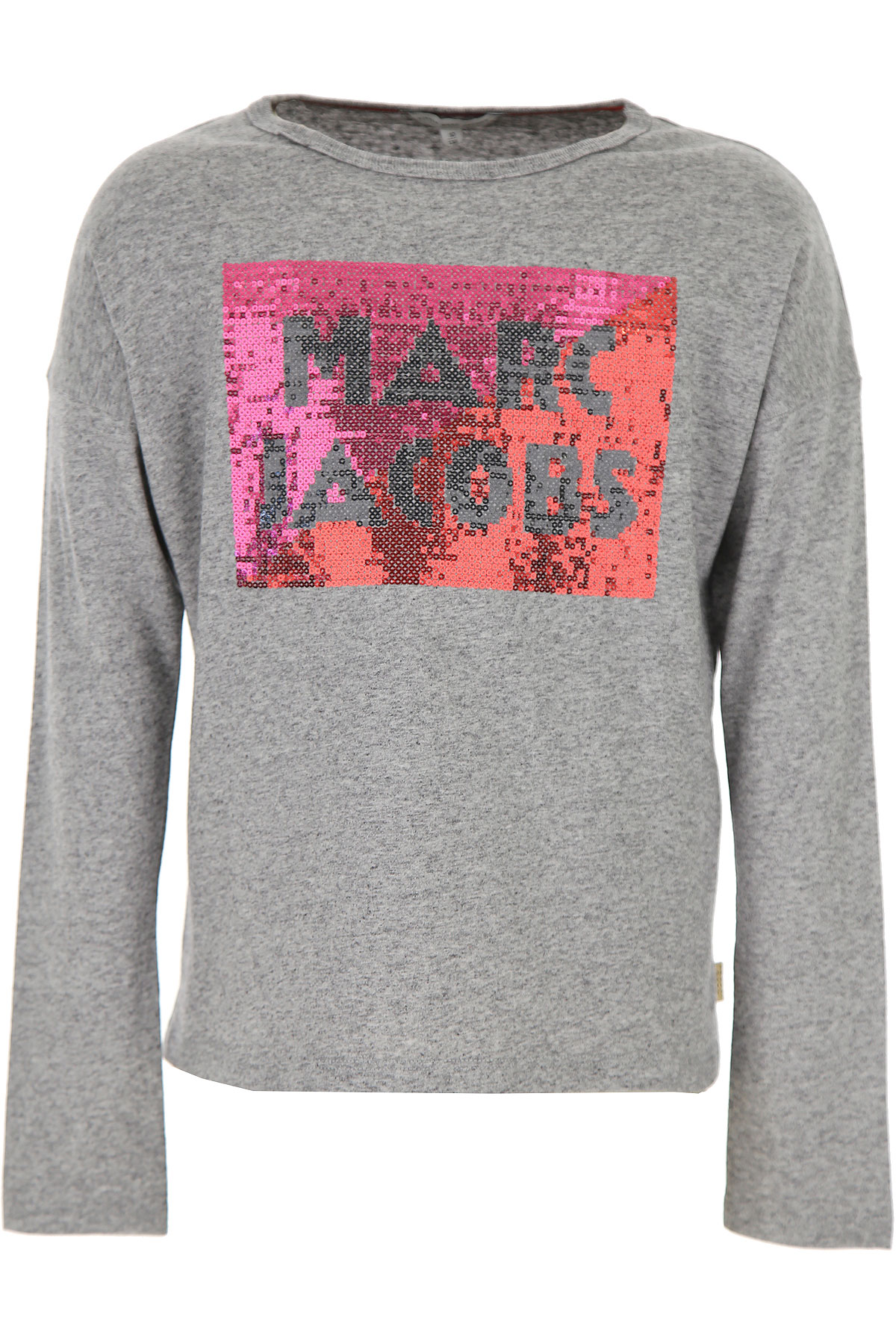 Marc Jacobs Kinder T-Shirt für Mädchen Günstig im Sale, Grau, Baumwolle, 2017, 10Y 12Y 14Y