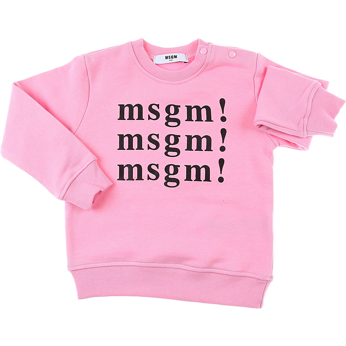MSGM Baby Sweatshirt & Kapuzenpullover für Mädchen Günstig im Sale, Pink, Baumwolle, 2017, 12M 18M 2Y 3Y