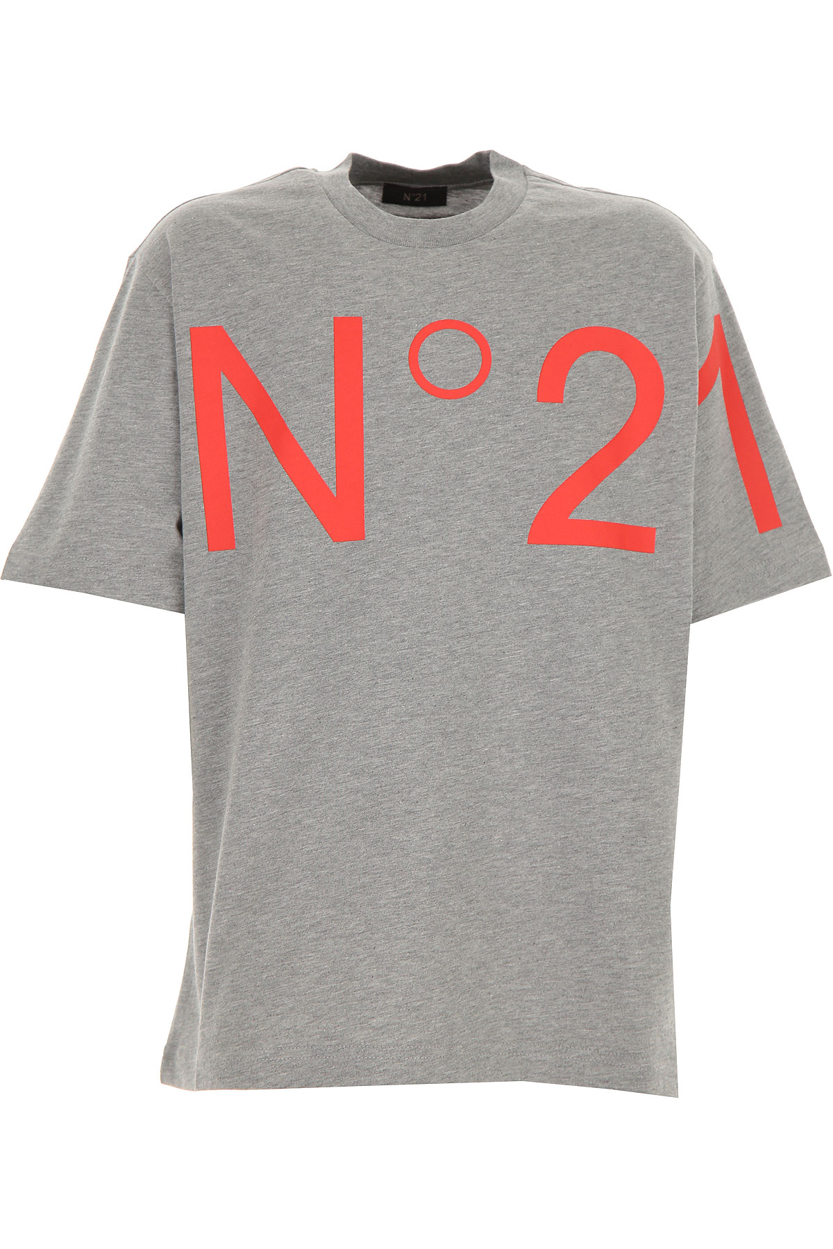 NO 21 Kinder T-Shirt für Jungen Günstig im Sale, Grau, Baumwolle, 2017, 10Y 12Y 8Y