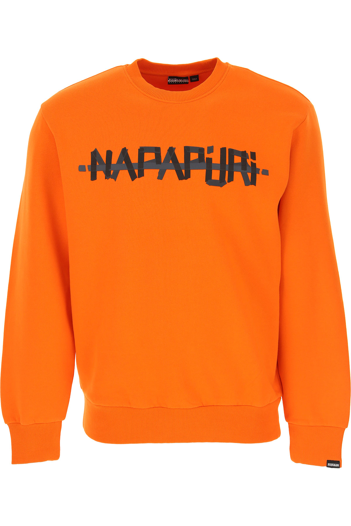 Napapijri Sweatshirt für Herren, Kapuzenpulli, Hoodie, Sweats Günstig im Sale, Orange, Baumwolle, 2017, L M S XS