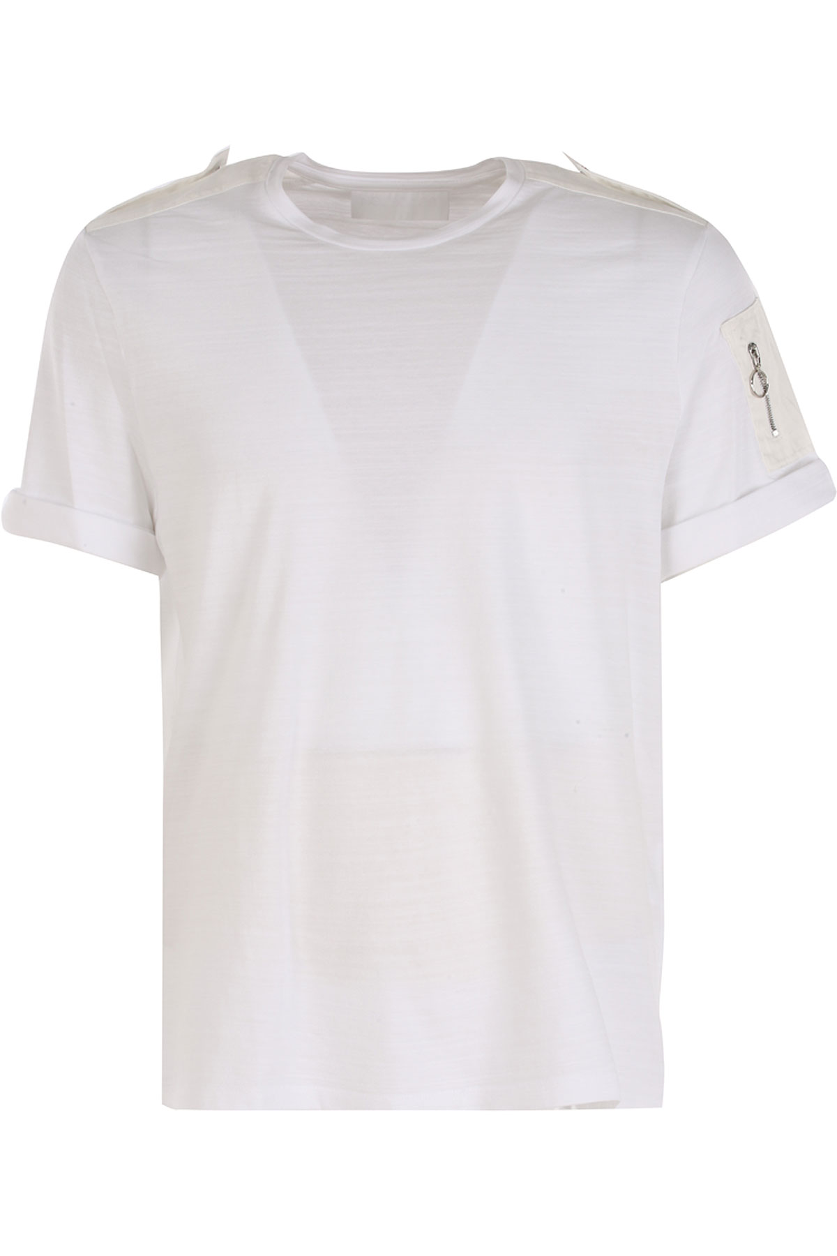 Neil Barrett T-shirt Homme , Blanc, Coton, 2017, L M S XL