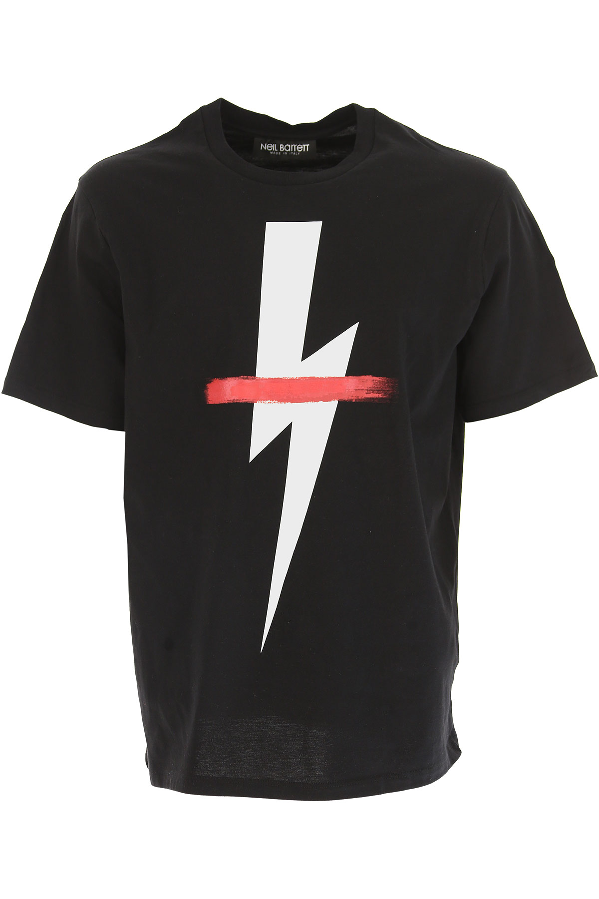 Neil Barrett T-shirt Homme, Noir, Coton, 2017, L M S XL XS
