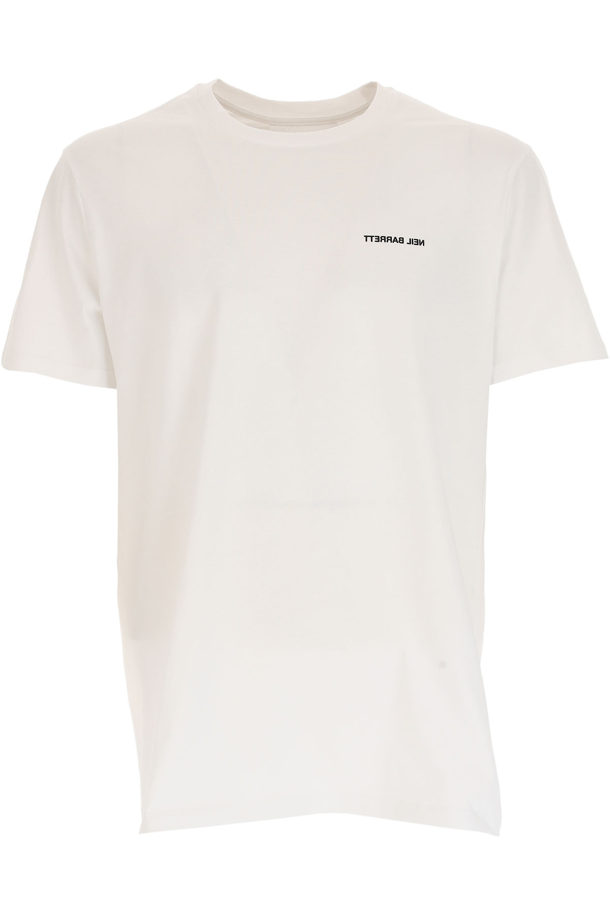 Neil Barrett T-shirt Homme, Blanc, Coton, 2017, L M S XL XS