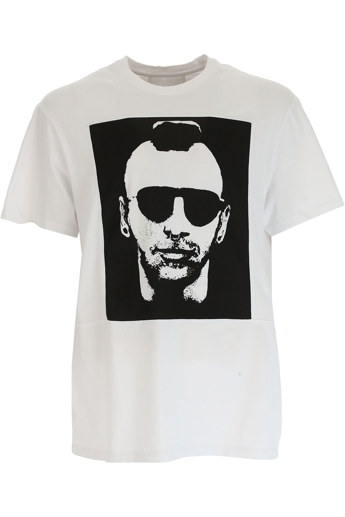 Neil Barrett T-shirt Homme, Blanc, Coton, 2017, L M S XL XS