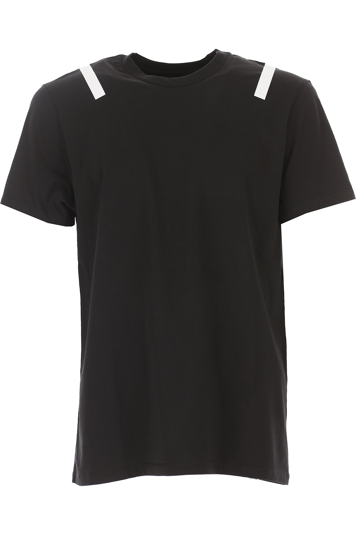 Neil Barrett T-shirt Homme, Noir, Coton, 2017, L M S XL