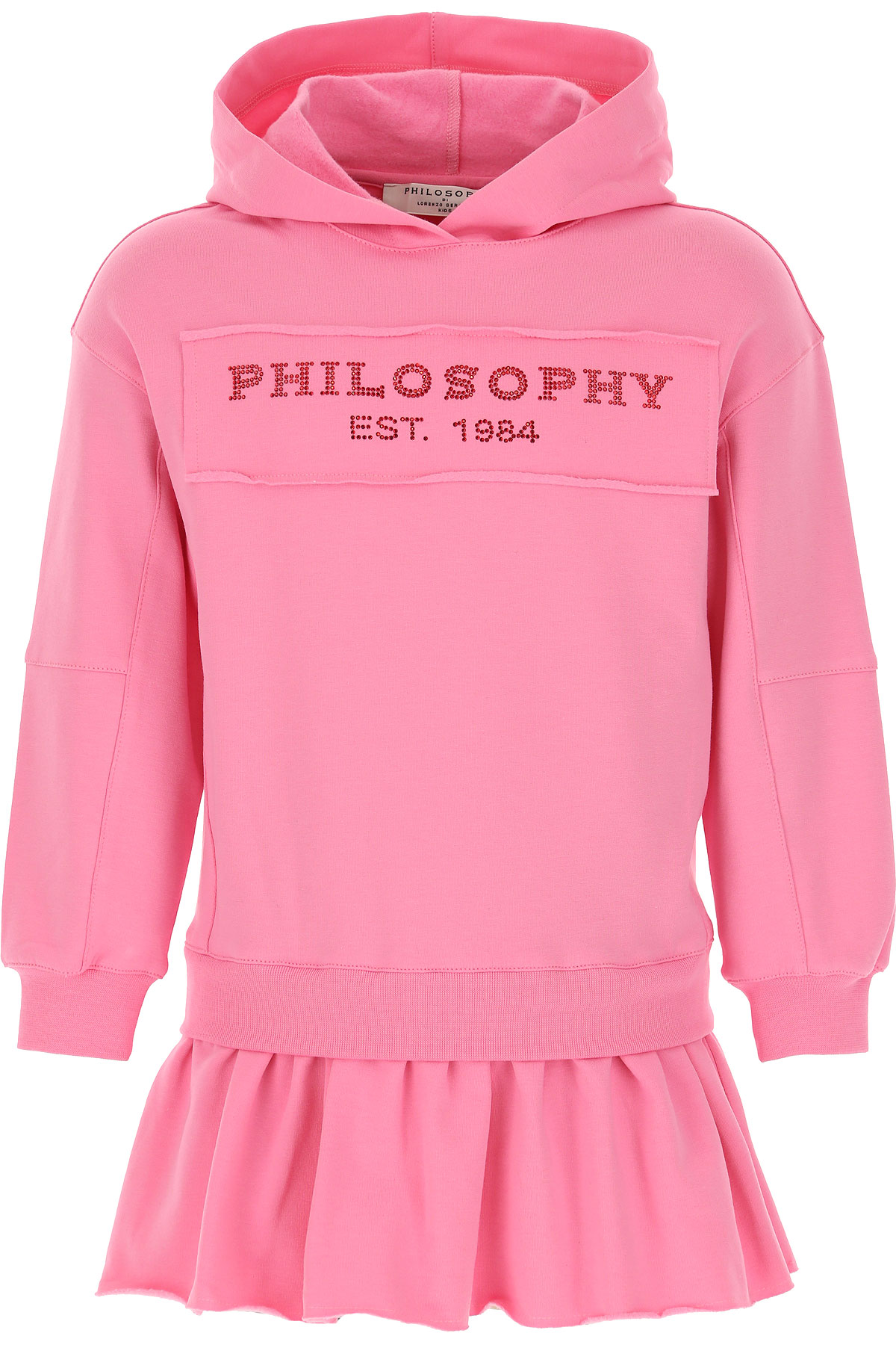 Philosophy di Lorenzo serafini Kleid für Mädchen Günstig im Sale, Seifenblasen Pink, Baumwolle, 2017, 10Y 6Y 8Y