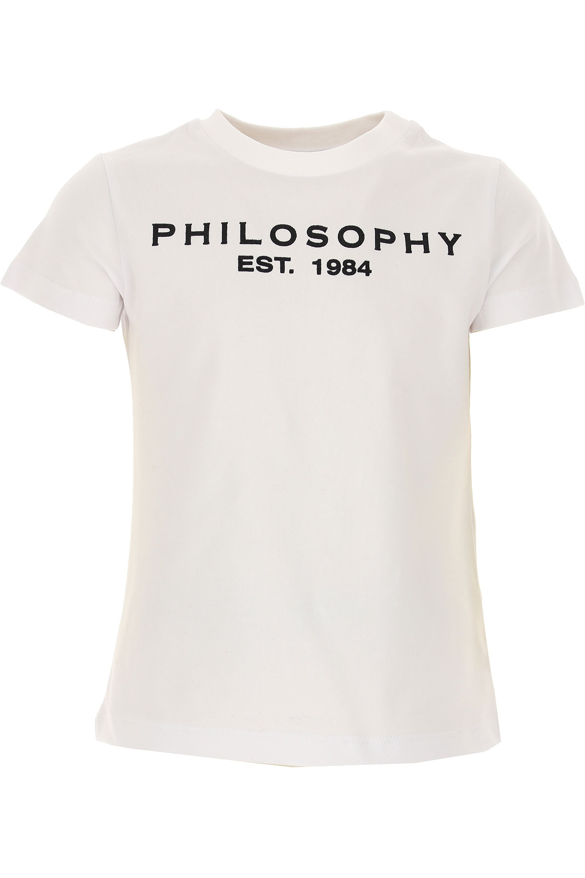 Philosophy di Lorenzo serafini Kinder T-Shirt für Mädchen Günstig im Sale, Weiss, Baumwolle, 2017, L M S XS XXS