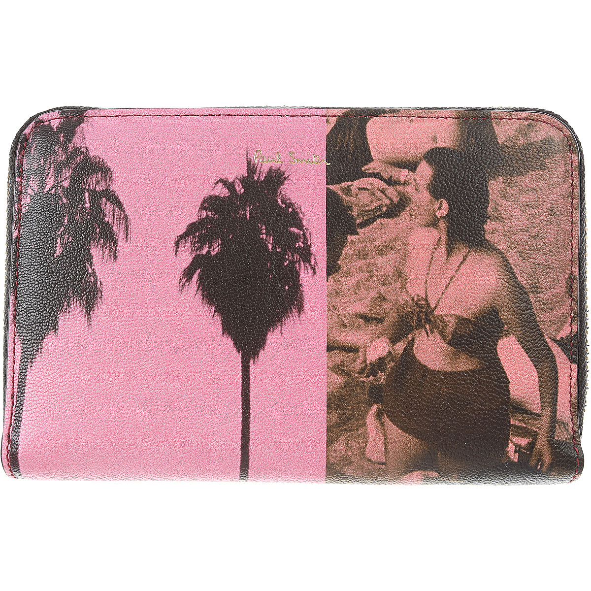 Paul Smith Brieftasche für Damen, Portemonnaie, Geldbörsen, Geldbeutel Günstig im Sale, Pink, Leder, 2017