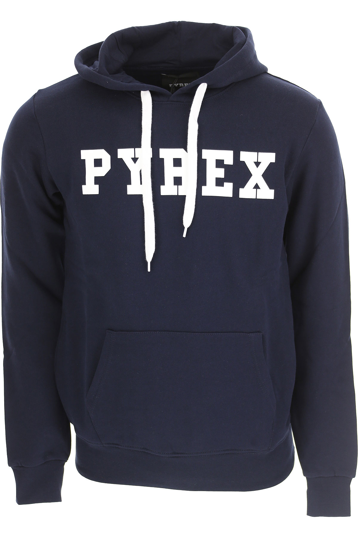 Pyrex Sweatshirt für Herren, Kapuzenpulli, Hoodie, Sweats Günstig im Sale, Marineblau, Baumwolle, 2017, L M S XL XS