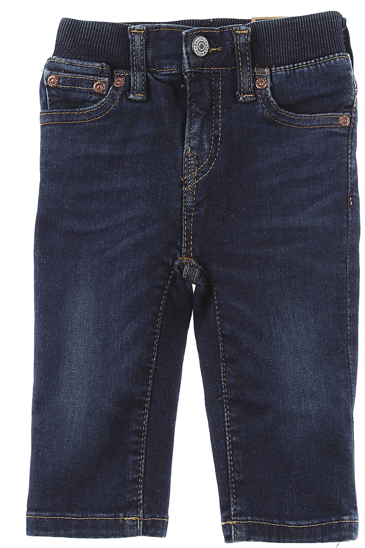 Ralph Lauren Baby Jeans für Jungen Günstig im Sale, Denim- Blau, Baumwolle, 2017, 12 M 18 M