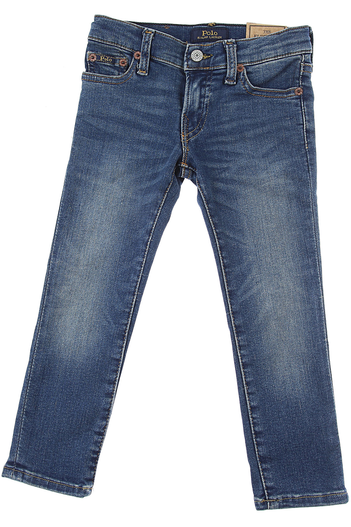 Ralph Lauren Baby Jeans für Jungen Günstig im Sale, Denim- Blau, Baumwolle, 2017, 2Y 3Y